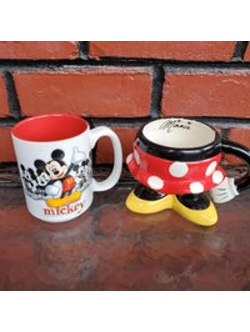 Disney Mickey & Minnie Mouse Coffee Mugs